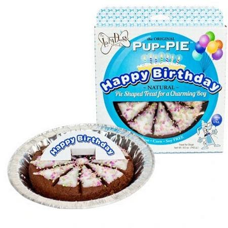 Blue Happy Birthday Pup-PIE