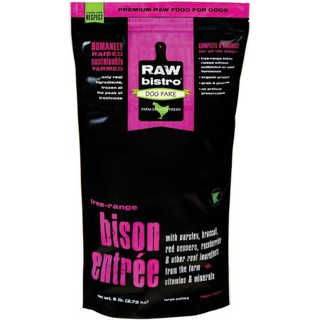Frozen Raw Free-Range Bison Entrée