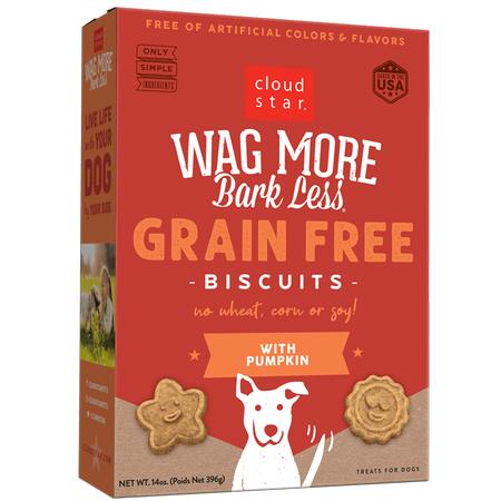 Wag More Bark Less Grain Free Biscuits - Pumpkin