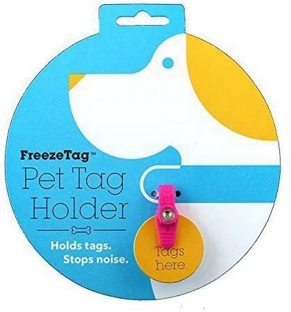 FreezeTag Pet Tag Holder and Silencer