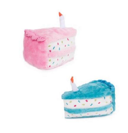 NomNomz Pink Plush Birthday Cake Toy