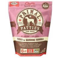 Turkey Sardine Formula Raw Frozen Dog Food (Item #850334004232)