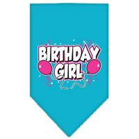 Turquoise Birthday Girl Bandana (Item #66-06 SM TURQ)