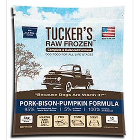 Pork Bison and Pumpkin Formula Raw Frozen Dog Food