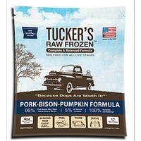 Pork Bison and Pumpkin Formula Raw Frozen Dog Food