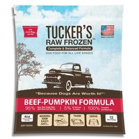 Beef and Pumpkin Raw Frozen Formula Dog Food (Item #072635110072)