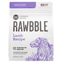 Rawbble Freeze Dried Dog Food Lamb Recipe (Item #851907008480)
