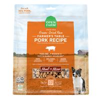 Freeze Dried Raw Farmer's Table Pork Recipe