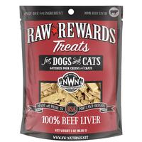Raw Rewards Freeze Dried Beef Liver Treats (Item #087316382754)