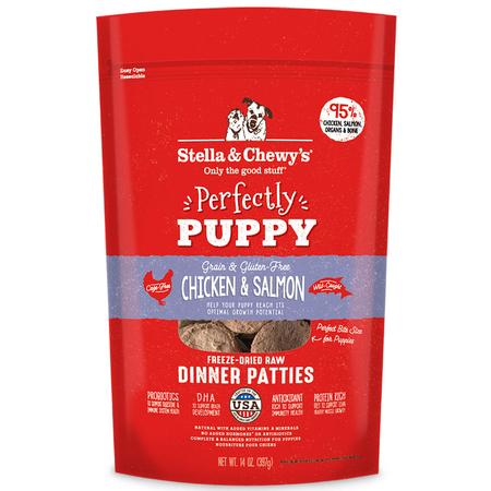 Perfectly Puppy Chicken & Salmon Freeze-Dried Dinner Patties