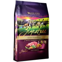 Zignature Goat Dry Dog Food (Item #888641131662)