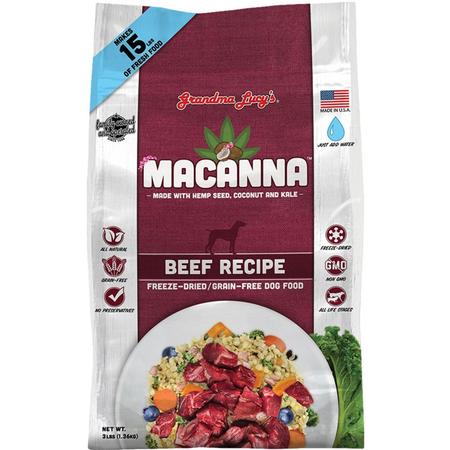 Macanna Beef Freeze-Dried Dog Food