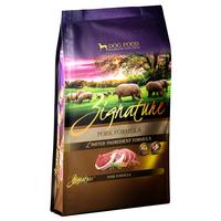 Zignature Pork Dry Dog Food (Item #888641131600)