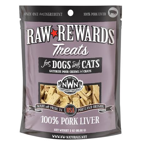Raw Rewards Freeze-Dried Pork Liver Treats
