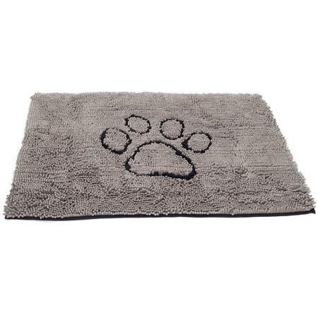 Gray Dirty Dog Doormat