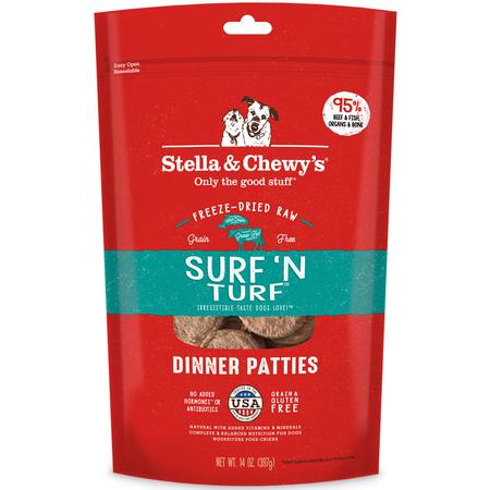 Surf N Turf Raw Freeze Dried Dinner Patties