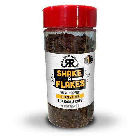 Shake A Flakes Turkey Liver Meal Topper