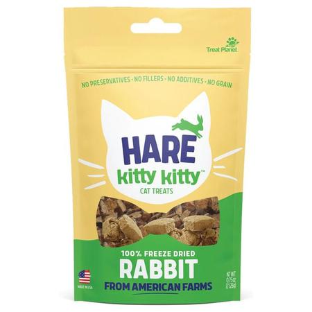 Hare Kitty Kitty Freeze Dried Rabbit Cat Treats