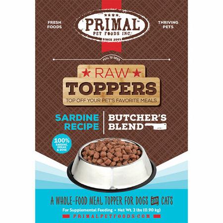 Butcher's Blend Raw Topper Sardine Recipe