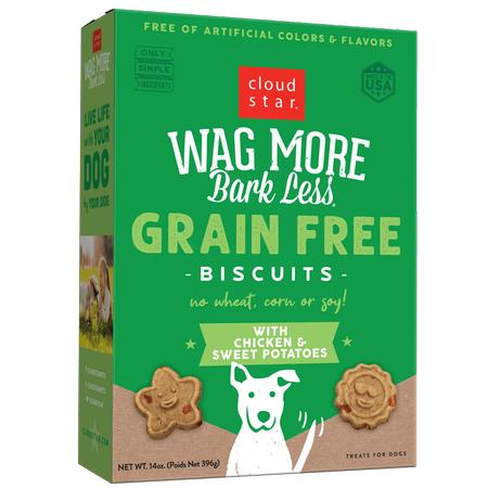 Wag More Bark Less Grain Free Chicken & Sweet Potato Biscuits
