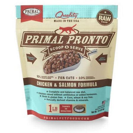 Raw Frozen Chicken & Salmon Formula