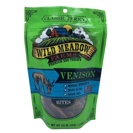 Classic Venison Bites Dog Treats