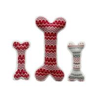 Nordic Frost Plush Bone Toy