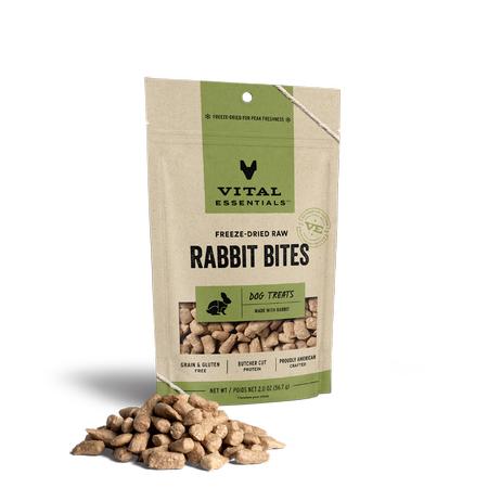 Rabbit Bites Freeze-Dried Dog Treats
