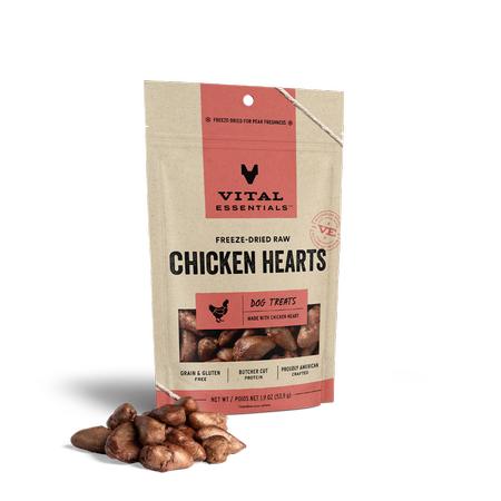 Chicken Hearts Freeze-Dried Dog Treats