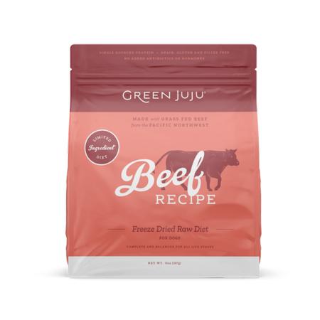 Green JuJu Beef Freeze Dried Raw Diet
