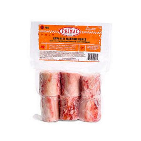 Primal Beef Bone 2-Inch 6 Pack