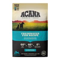 Acana Freshwater Fish Blend Dry Dog Food (Item #064992502133)