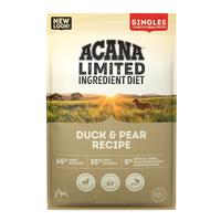 Acana Singles Duck & Pear Formula Dog Food (Item #064992713966)