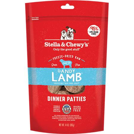 Dandy Lamb Raw Freeze Dried Dinner Patties