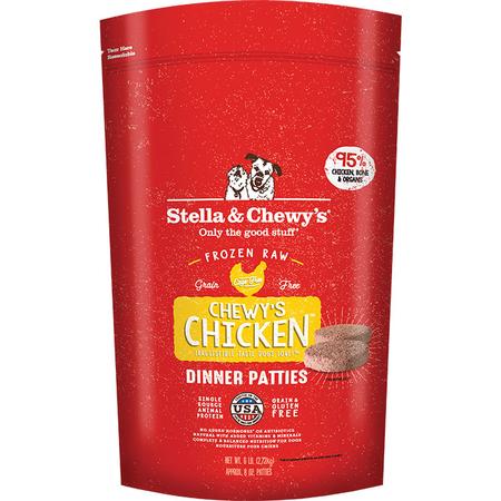 Chewy's Chicken Frozen Raw Dinner Patties