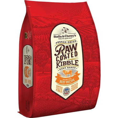 Stella & Chewy's Raw Coated Beef Dry Dog Food