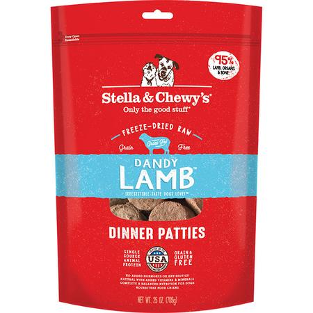 Dandy Lamb Raw Freeze Dried Dinner Patties