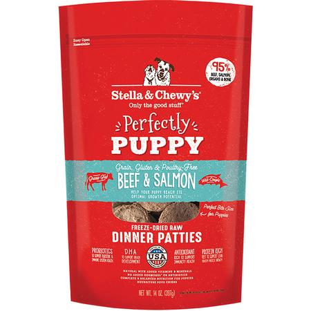 Perfectly Puppy Beef & Salmon Freeze-Dried Dinner Patties