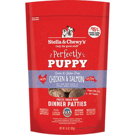 Perfectly Puppy Chicken & Salmon Freeze-Dried Dinner Patties