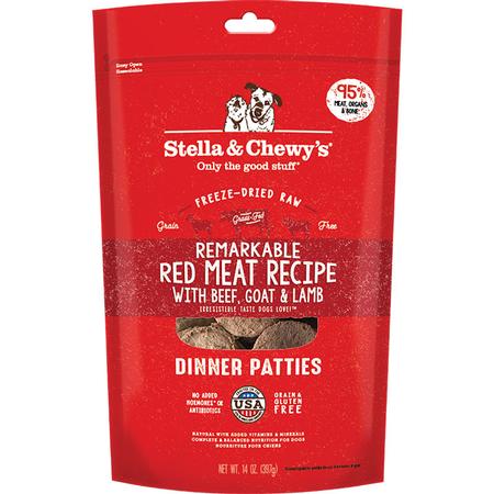 Remarkable Red Meat Freeze-Dried Raw Dinner Patties