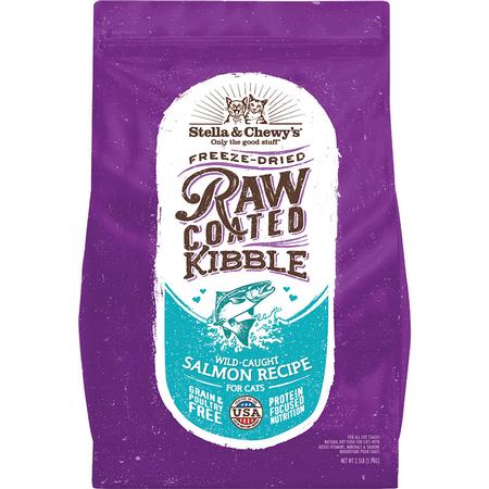 Stella & Chewy's Cat Raw Coated Kibble Wild-Caught Salmon Recipe