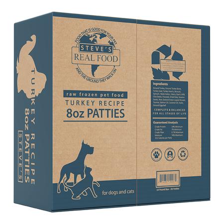 Turkey Diet Raw Frozen Pet Food