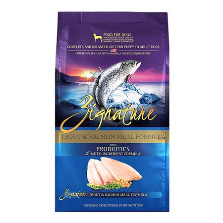 Zignature Trout and Salmon Dry Dog Food