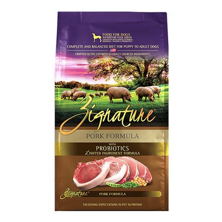 Zignature Pork Dry Dog Food