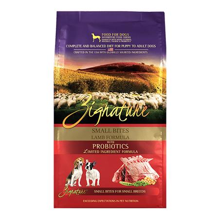 Zignature Lamb Small Bites Dog Food