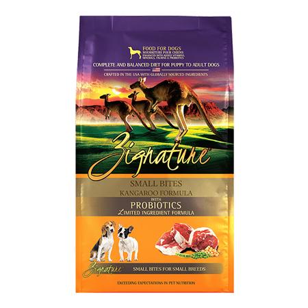 Zignature Kangaroo Small Bites Dog Food