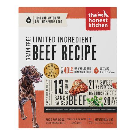 Grain Free Limited Ingredient Beef Recipe