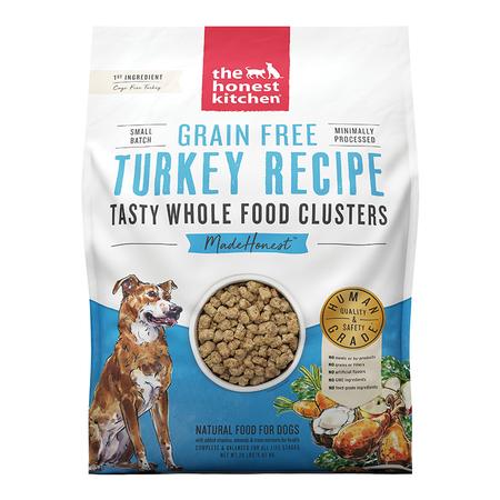 The Honest Kitchen Grain Free Turkey Clusters Dry Dog Food