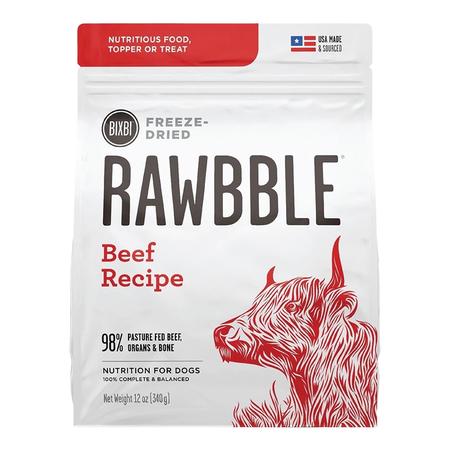 Rawbble Beef Freeze-Dried Dog Food