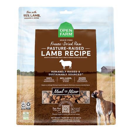 Freeze Dried Raw Pasture-Raised Lamb Recipe